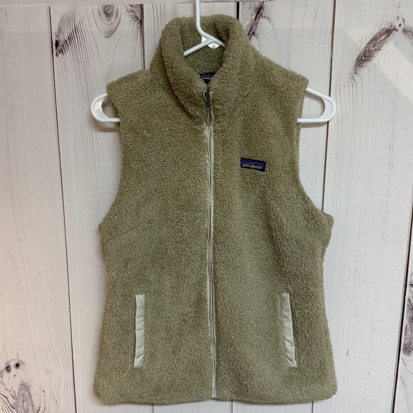 Patagonia Jackets & Blazers - Patagonia Los Gatos Fleece Vest – El Cap Khaki – Women’s M